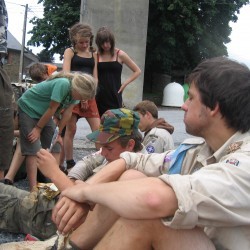 fotos kamp 2009-2010 jong-givers 499 - Scouts en Gidsen Zaventem 